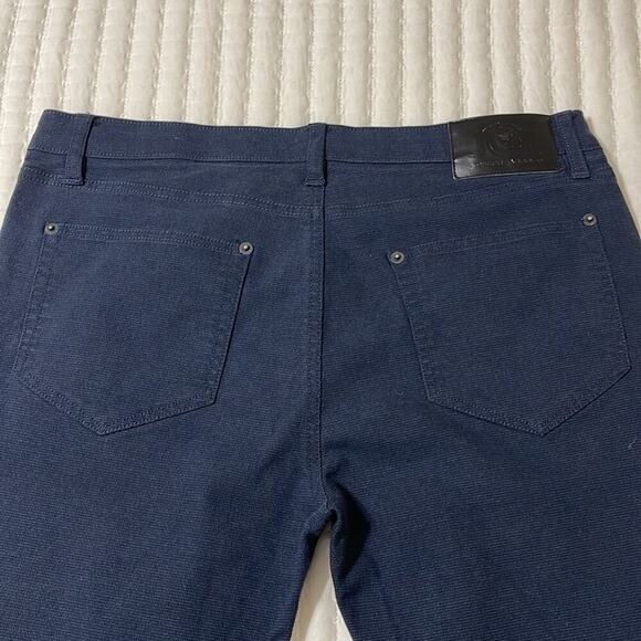 Men's Joseph Abbound Navy Stretch 5-Pocket Slim Fit Pants Size 34x32 - Picture 2 of 4